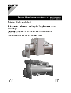 Refrigeratori ad acqua con Singolo/ Doppio