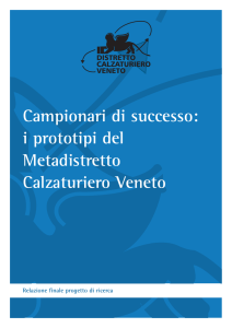 Campionari di successo - Distretto Calzaturiero Veneto