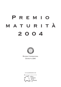 Premio maturità 2004 - Premio Maturità 2015