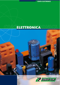 Catalogo generale CONTA-ELECTRONICS - CONTA