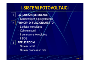 Fotovoltaico Parte 1