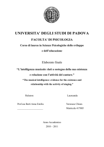 universita` degli studi di padova