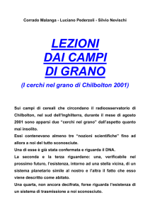 lezioni dai campi di grano