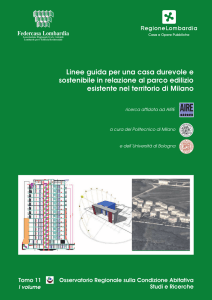 Linee guida per una casa durevole e sostenibile in relazione al