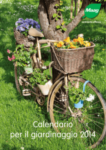 Calendario per il giardinaggio 2014