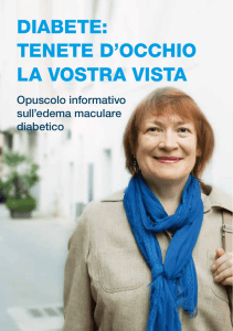 diabete: tenete d`occhio la vostra vista