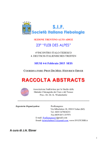 raccolta abstracts
