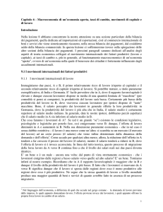 cap 09 economia aperta - Università degli studi di Pavia