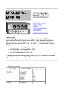 MPA-MPV- MPP P6 - Sts
