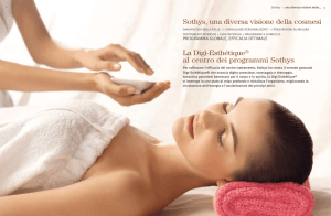 Sothys, una diversa visione della cosmesi La Digi