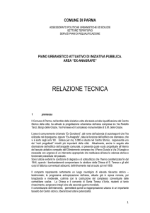 relazione tecnica - Pianificazione Territoriale