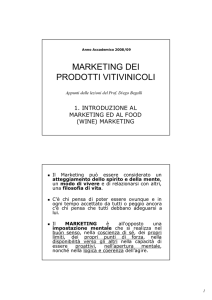 1.Introduzione al Food Marketing