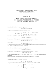 Es-EquazioniDisequazioniValore AssolutoGradoSuperiore1