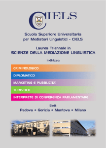 Brochure CIELS - Liceo Scientifico "E. Fermi"