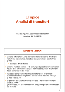 Analisi di transitori