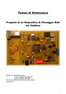 Tesina di Elettronica