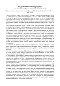 scarica l`Abstract - Associazione Italiana Gestalt Analitica