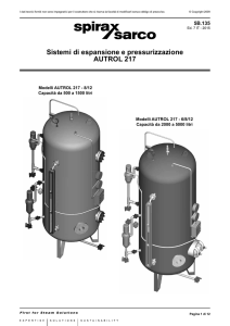 Sistemi di espansione e pressurizzazione AUTROL 217