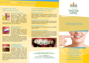 Ortodonzia - Studio Dentistico Tessore Levet