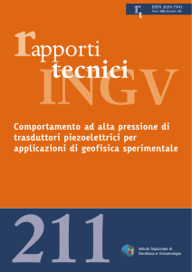 Comportamento ad alta pressione di trasduttori