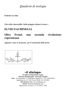 ELVIO FACHINELLI. Oltre Freud, una seconda