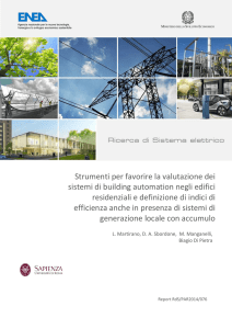 Modello di valutazione della qualità energetica degli edifici