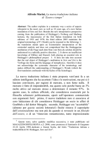 Alfredo Marini, La nuova traduzione italiana