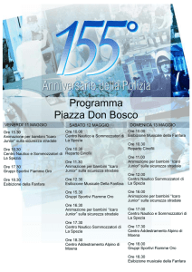Programma Piazza Don Bosco