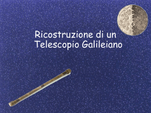 Ricostruzione di un Telescopio Galileiano