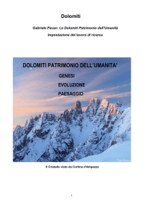 Dolomiti: Geologia e Paesaggio. Di Gabriele Pavan.