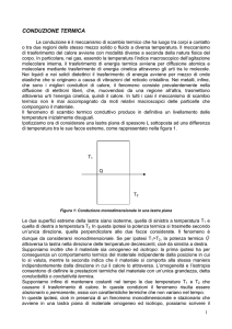 CONDUZIONE TERMICA - Laboratorio Fisica Tecnica