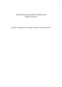 Piano Generale Impianti
