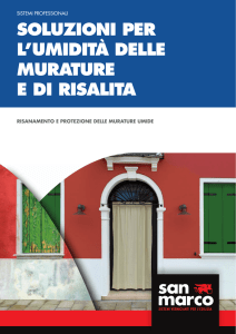 soluzioni per l`umidità delle murature e di risalita