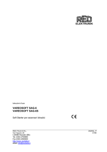 Soft Starter Vareosoft SAG-6