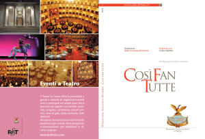 COSìFAN UTTE - Teatro La Fenice