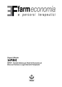 Organo Ufficiale SIFEIT-Società Italiana per Studi di Economia ed