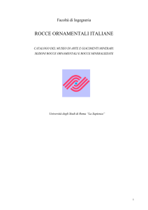 rocce ornamentali italiane