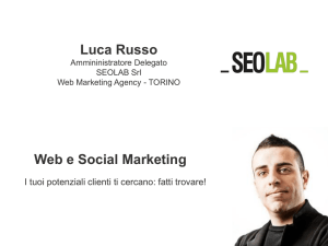 Luca Russo Web e Social Marketing