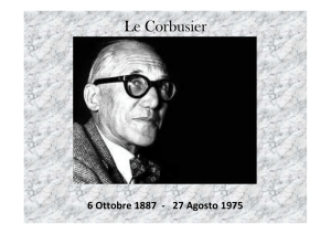 Le Corbusier - Della Porta