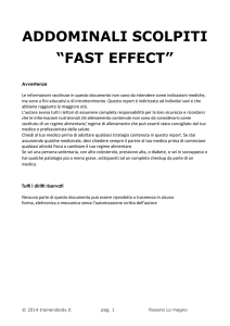 addominali scolpiti “fast effect”