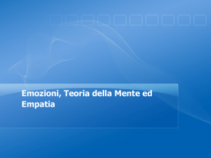 Emozioni, Teoria della Mente ed Empatia