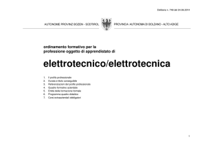 elettrotecnico/elettrotecnica