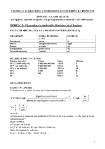 t sec sm V= t sec