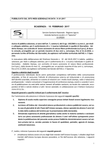 bando Addetto Stampa - Ordine dei Giornalisti della Liguria