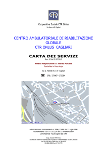 CTR Carta dei Servizi CR Cagliari rev.02 del 22.07.13