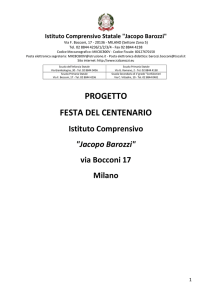 progetto - Istituto Comprensivo "Jacopo Barozzi"
