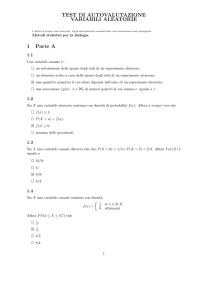 Soluzione - Math Unipd