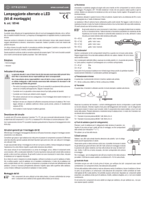 Lampeggiante alternato a LED (kit di montaggio)