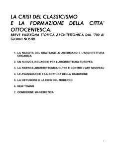 storia contemporanea - esame di stato architetti