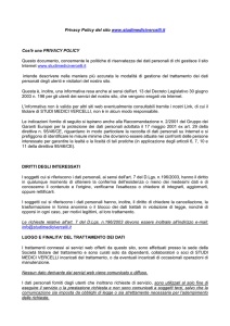 Privacy Policy del sito www.studimedicivercelli.it Cos`è una